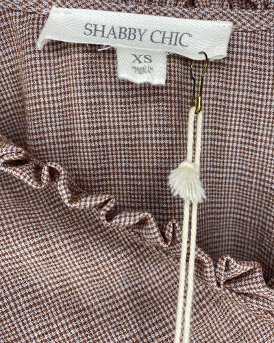 Neu mit Etikett Shabby Chic Bluse Zimtbraun Größe XS - Bild 4 von 5