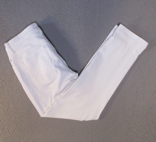 Eileen Fisher Jeans 6 Womens Slim Leg Straight Stretch Measures 32x28.5 - Picture 4 of 15