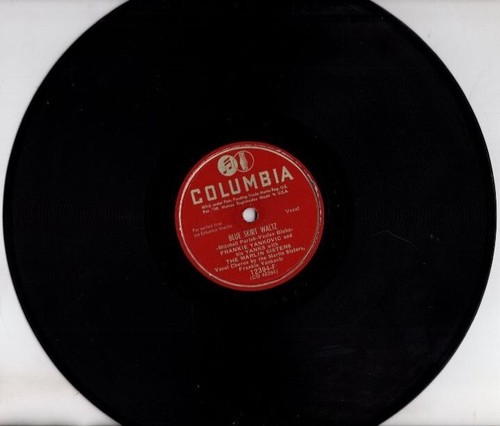 Frankie Yankovic/Marlin SIsters – Blue Skirt Waltz / Charlie Was A Boxer 10" 78 - Picture 18 of 24