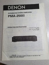 denon pma 250 ii