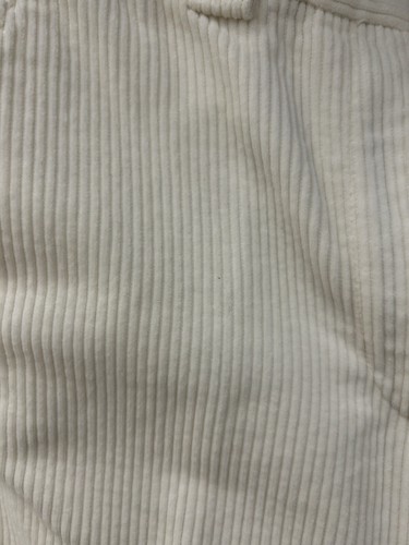 Pantalone donna Rag & Bone in velluto a coste bianco 29 - Foto 9 di 12