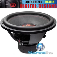 DD AUDIO 718d-D2 18" SUB WOOFER 3600W DUAL 2-OHM CAR SUBWOOFER BASS SPEAKER NEW