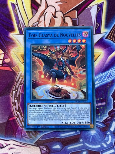 Yu-Gi-Oh! Foie Glasya de Nouvelles WISU-FR032 1st / Super Rare