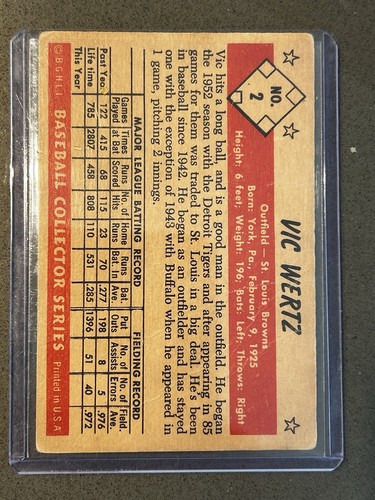 (12 cards) 1953 vintage original Bowman baseball cards. - Picture 23 of 23