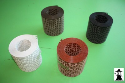 5 Meter PVC 100 mm breit schwarz Vogelschutzgitter Traufgitter Lüftungsgitter