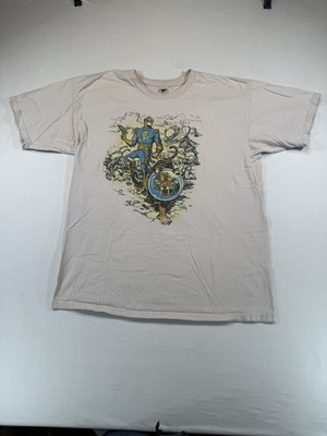 TeeFury Graphic T-Shirt Mens Large Sci-Fi Comic Superhero Tiger Art Tee