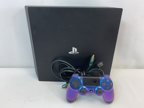 Sony PlayStation 4 Pro PS4 - 1TB Black Console PS4 W/ Controller - CUH-7515B