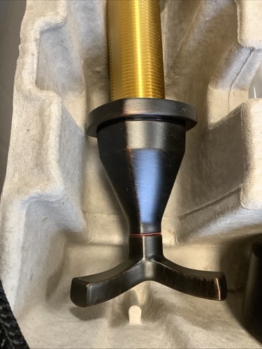 Delta Widespread Pull Down Bathroom Faucet. Venetian Bronze 357756-RBPD-DST $900 - Picture 4 of 15