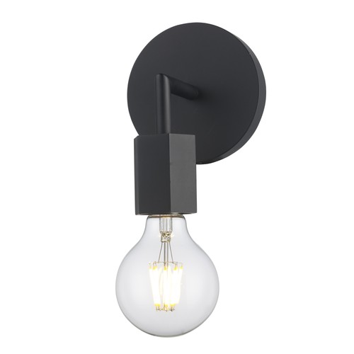 Trans Globe Lighting 22231 Placerville 7" Tall Wall Sconce - Black - Picture 10 of 12