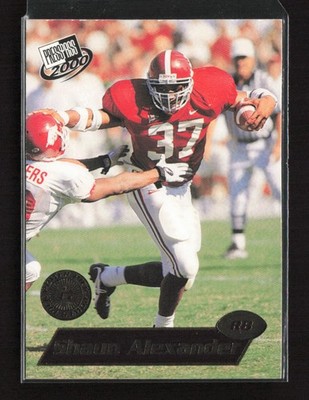 2000 Press Pass Power Picks #PP8 Shaun Alexander Alabama Crimson Tide