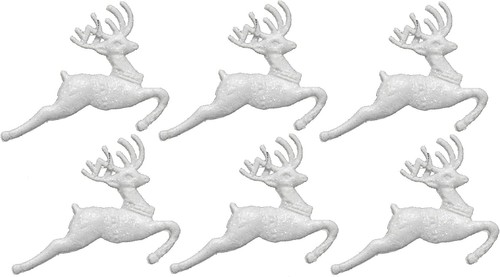 34PCs Christmas Decor Hanging Tree Balls Baubles-Hearts-Deer-Droplet- Xmas - Picture 24 of 38