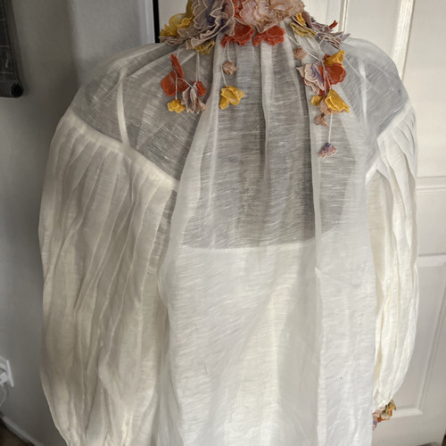 Zimmermann 750 $ Neu mit Etikett Postkarte Bluse mit Blumenverzierung 2/M **AUSVERKAUFT💗💗 - Bild 18 von 18