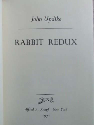Rabbit Redux by John Updike Hardback 1971 First Edition VG - Bild 2 von 11
