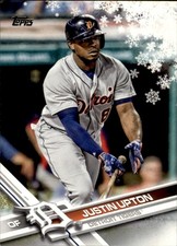 2017 Topps Holiday #HMW159 Justin Upton Detroit Tigers