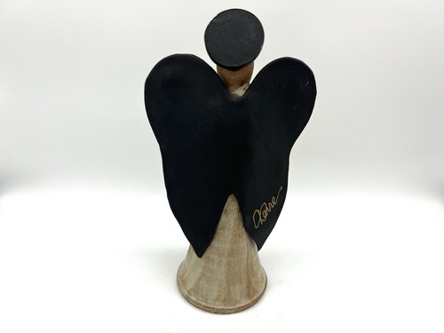 Terre Christensen RAKU Pottery 8” Angel Pot Terre Stoneware - Picture 4 of 14