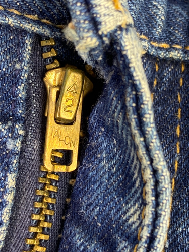 Vintage Levis Big E Denim Jeans Talon Zipper 26x26 Distressed - Picture 9 of 16