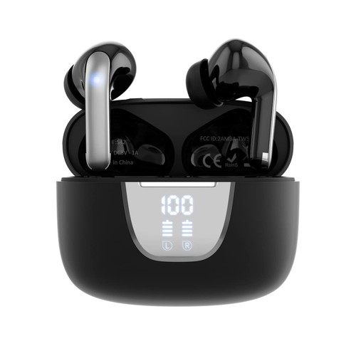 Wireless Headphones Bluetooth 5.3 TWS Earbuds,40H Playtime in Ear Earphones w...