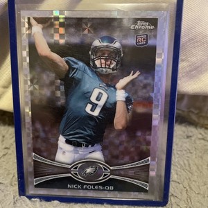 2012 Topps Chrome - Nick Foles #153 X-Fractor (RC)