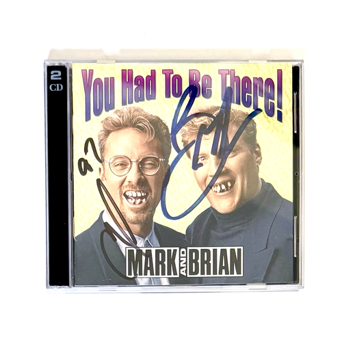 Mark and Brian "You had to be there!" 2 Disc CD Radio 95.5 KLOS 1997  - SIGNED - Picture 1 of 2
