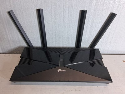 TP-Link Archer AX3000 Black Gigabit Wi-Fi 6 Router Dual-Band Smart MU-MIMO Used