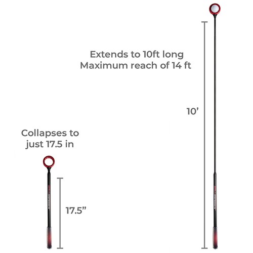 NUEVO Devant Ball Grabber Big Red Golf Ball Retriever - 14 pies - Imagen 5 de 5
