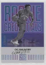 2017-18 Panini Status Rookie Credentials Purple /149 OG Anunoby #37 RC