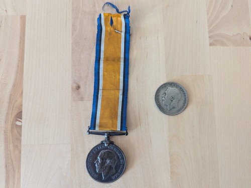 WWI British War Medal (1914–1918) & George V Coin Medal