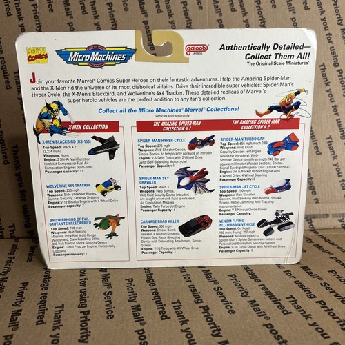 NEW 1993 Micro Machines Marvel The Amazing Spider-Man Collection #1 by Galoob - Picture 7 of 7