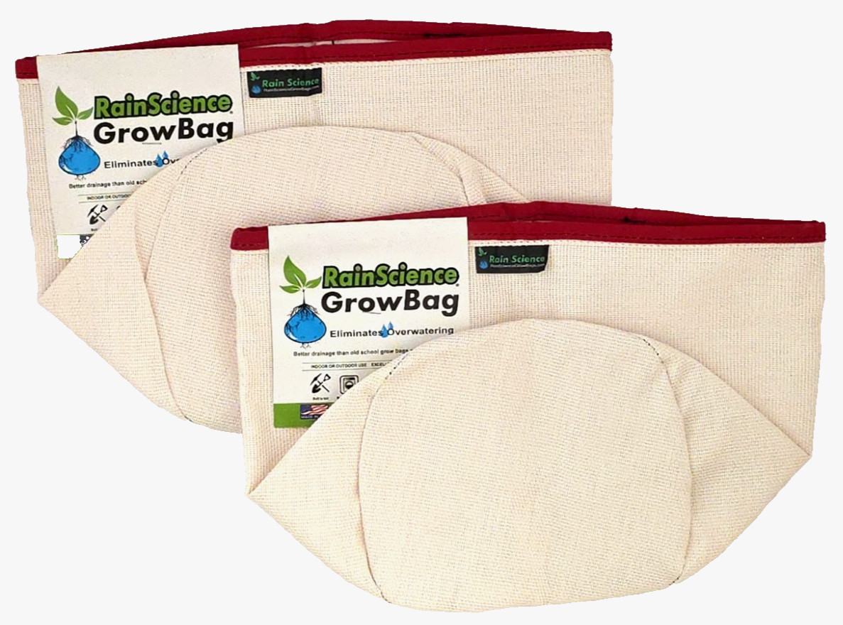 2x 3 Gallon Rain Science Grow Bag NWT