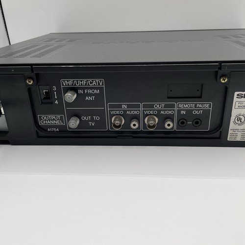 Sharp XA-400 Professional Series Videorecorder VHS Player mit automatischer Kopfreinigung UNGETESTET - Bild 10 von 11