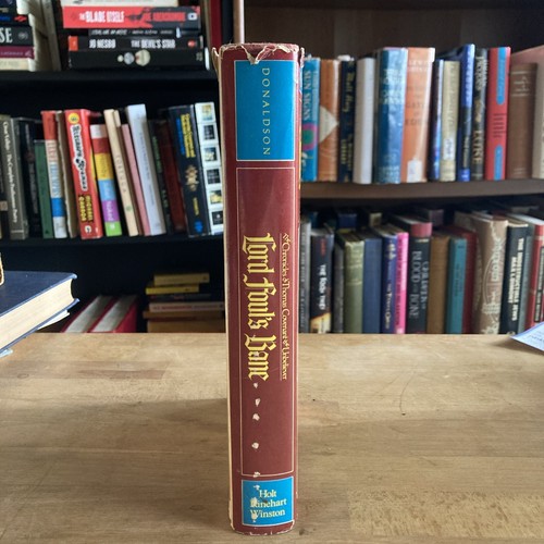 1ST EDITION/ 3RD PRINTING Stephen R. Donaldson LORD FOUL’S BANE - HCDJ - Picture 2 of 14
