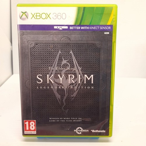 The Elder Scrolls V Skyrim Legendary Edition Xbox 360 Video Game Complete Good C