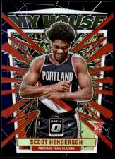 2023-24 Donruss Optic - My House Purple #20 Scoot Henderson Rookie E1