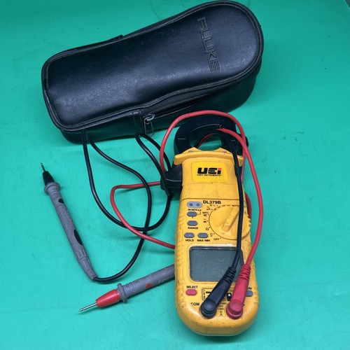 UEi DL379B Digitale Stromzange Auto Ranging, HVAC Strom Spannungsprüfer #CS1