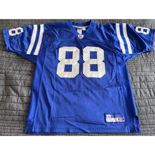 Vintage Marvin Harrison NFL Indianapolis Colts Authentic Reebok Home Jersey 48 - Picture 2 of 15