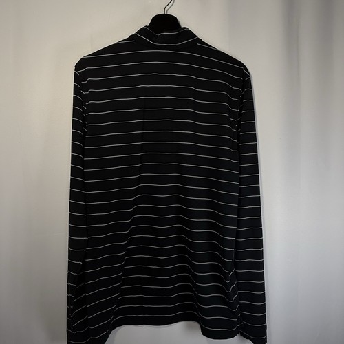 Good Good Golf Long Sleeve Med Black And White Stripe - Picture 3 of 8
