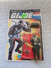 Snake Eyes 1988 MOC GI JOE ARAH HASBRO VINTAGE Action Figure