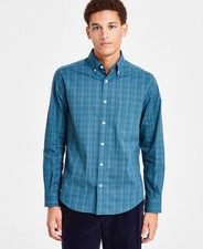 Nautica Men's Long Sleeve Classic Fit Ocean Washed Dress Shirt XL