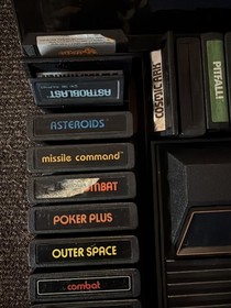 Atari 2600 Console - 28 Games - Paddles - Power Supply - Storage Case