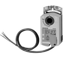 Siemens GDB136.1E Rotary Air Damper Actuator, AC 24 V, 3-Position, 5 Nm, 150 s