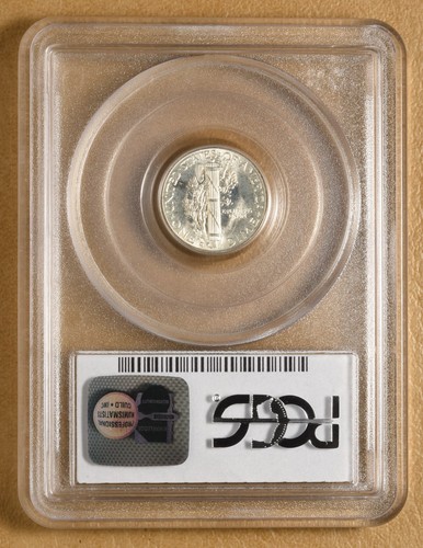 1941 D Mercury Dime NGC MS66FB - Bild 2 von 2