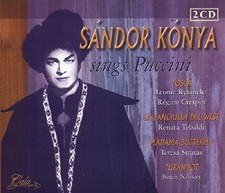 Sandor Konya Sings Puccini [Audio CD] Konya,Sandor and Puccini,Giacomo