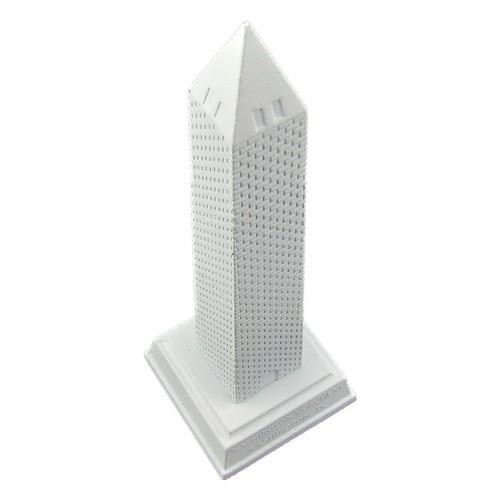 Sacapuntas de novedad fundido a presión réplica de edificio de metal monumento a Washington de Estados Unidos - Imagen 4 de 5