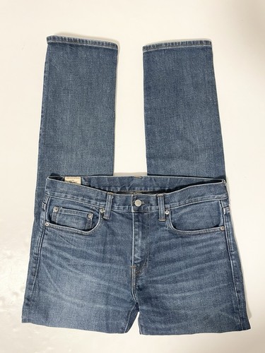 J.Crew Jeans 484 Stretch Herren 32x32 Blau Kurabo Premium Japanese Denim Slim Fit