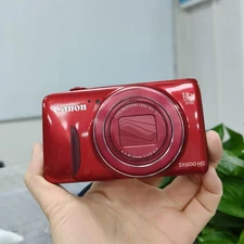 Canon Powershot SX600 HS Red 16.0MP 18x zoom Digital English Language Camera