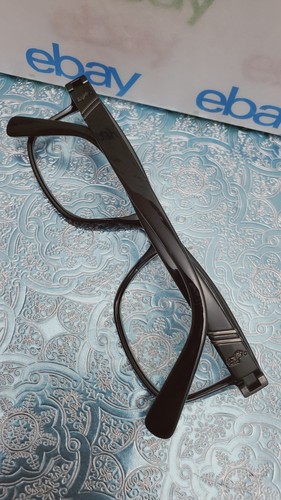 RALPH LAUREN 2184 5001 Shiny Black 53□17 145 Unisex Rectangle Eyeglasses Frames - Picture 22 of 24