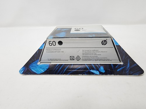 HP 60 Black Ink Cartridge Genuine OEM Original DTCC640WN Exp 04/2024 Apr 2024 - Picture 4 of 8