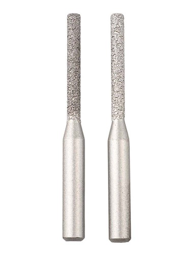 Brazed Emory Bit Pair 2PCS Built to Last in Stone Cutting Applications - Picture 14 of 24