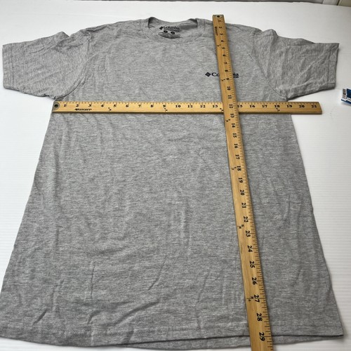 NUEVA COLUMBIA Hombres PFG Gancho de Pez Bandera Camiseta Talla Mediana Gris Doble Lado Nueva - Imagen 10 de 15