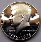 1976-S Kennedy Half Dollar  40% silver PROOF DCAM Bicentennial